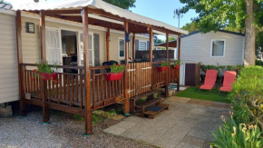 JOLI MOBILHOME 8 PERS climatisé CA62